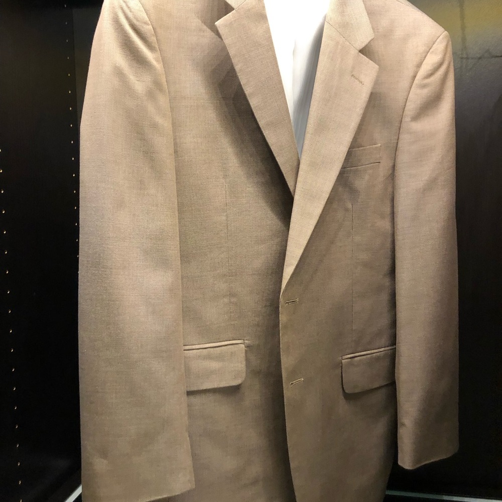 Tan Jos A Bank Suit